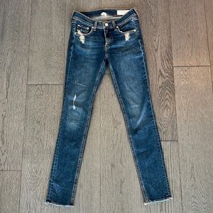 Rag & Bone distressed skinny jeans size 26